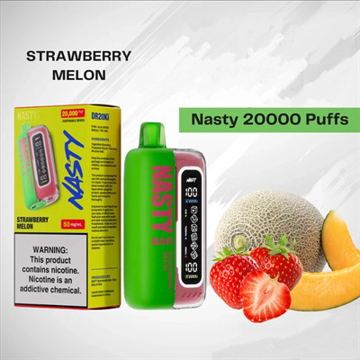 پاد 20000 پاف نستی XL | توتفرنگی ملون