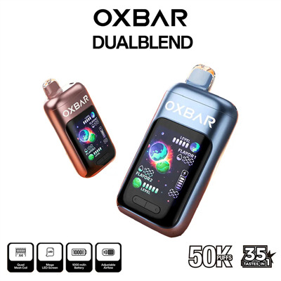 پاد یکبار مصرف دو طعمی 50000 پاف اوکس بار - OXBAR DualBlend 50K
